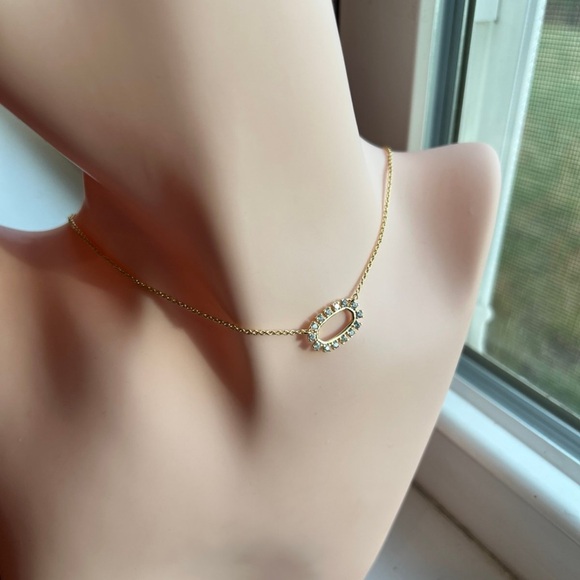 - Kendra Scott Elisa Open Frame Crystal Pendant Necklace - Picture 7 of 10